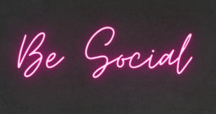 Be Social Graphic